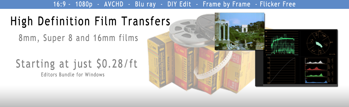 RHMG HD telecine Film transfer